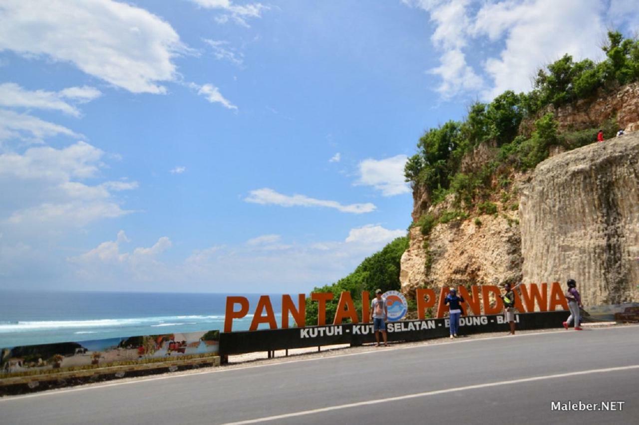 Bali Bobo Hostel Jimbaran Exterior foto Pantai Pandawa